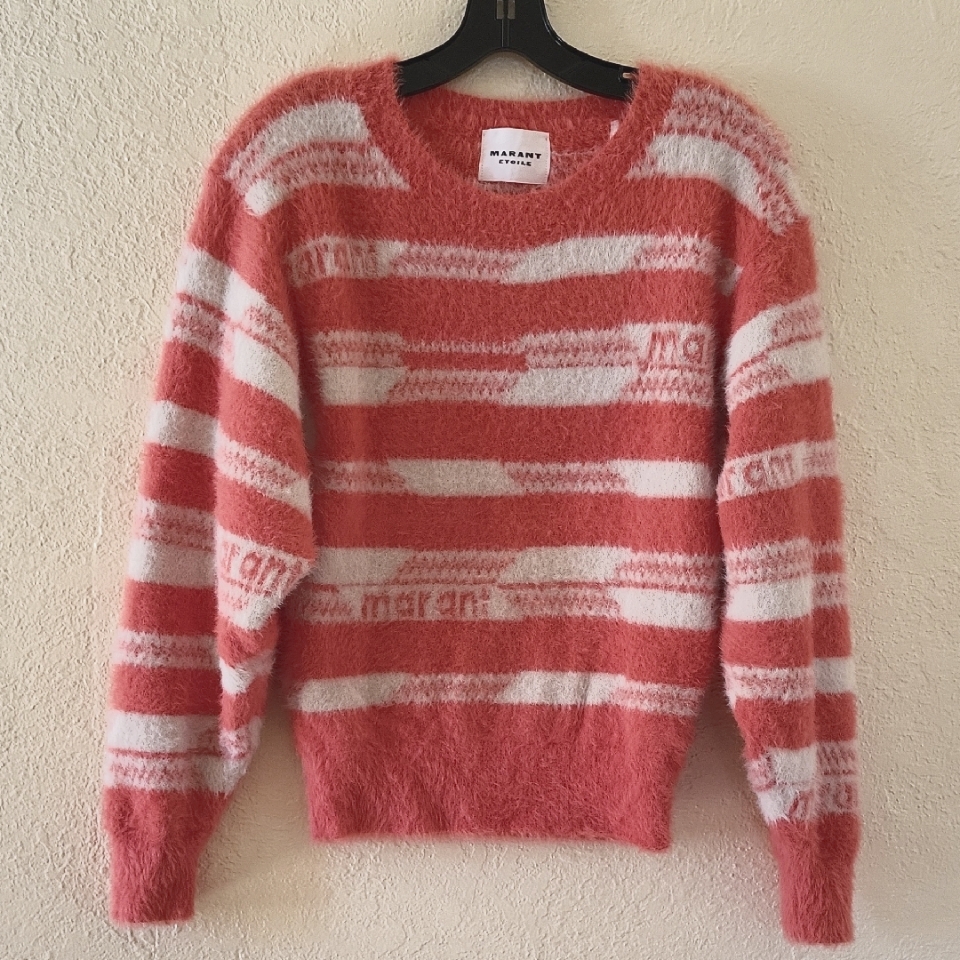 Marant Etoile Logo Striped Orson Sweater